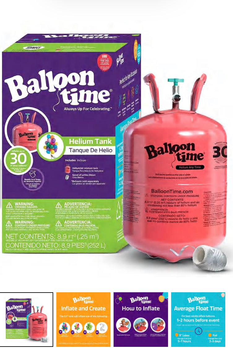 Helium Tanks & Pumps