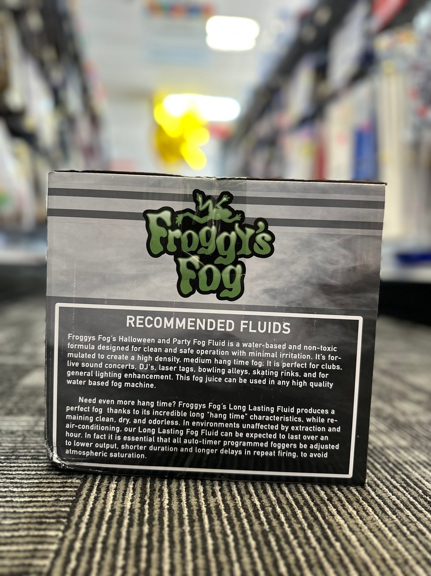 Froggy's Fog Machine