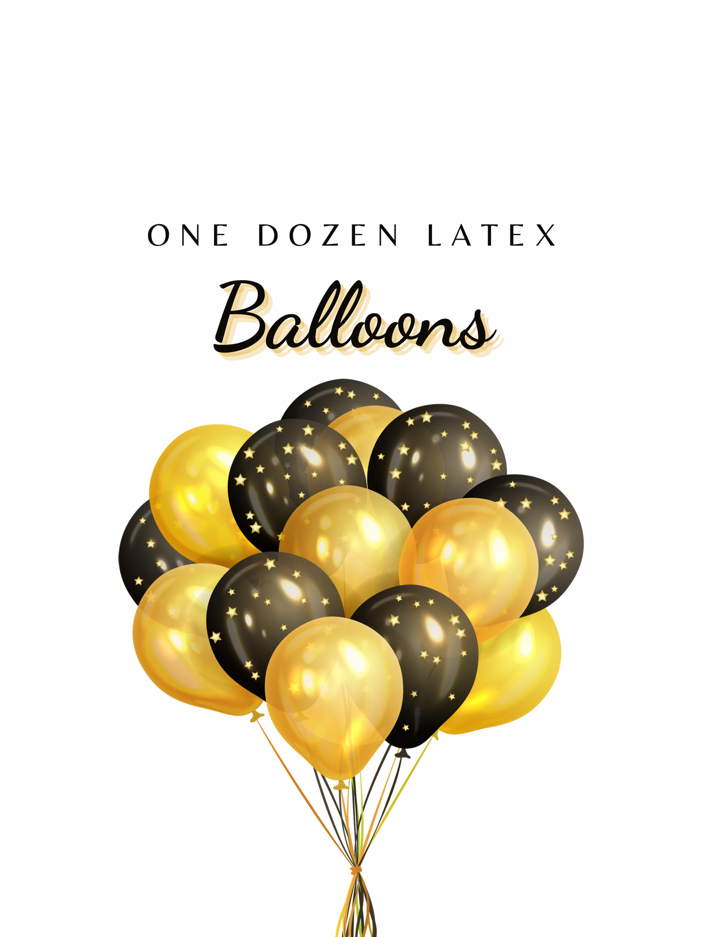 1 Dozen Latex Balloons Starting at $23.88